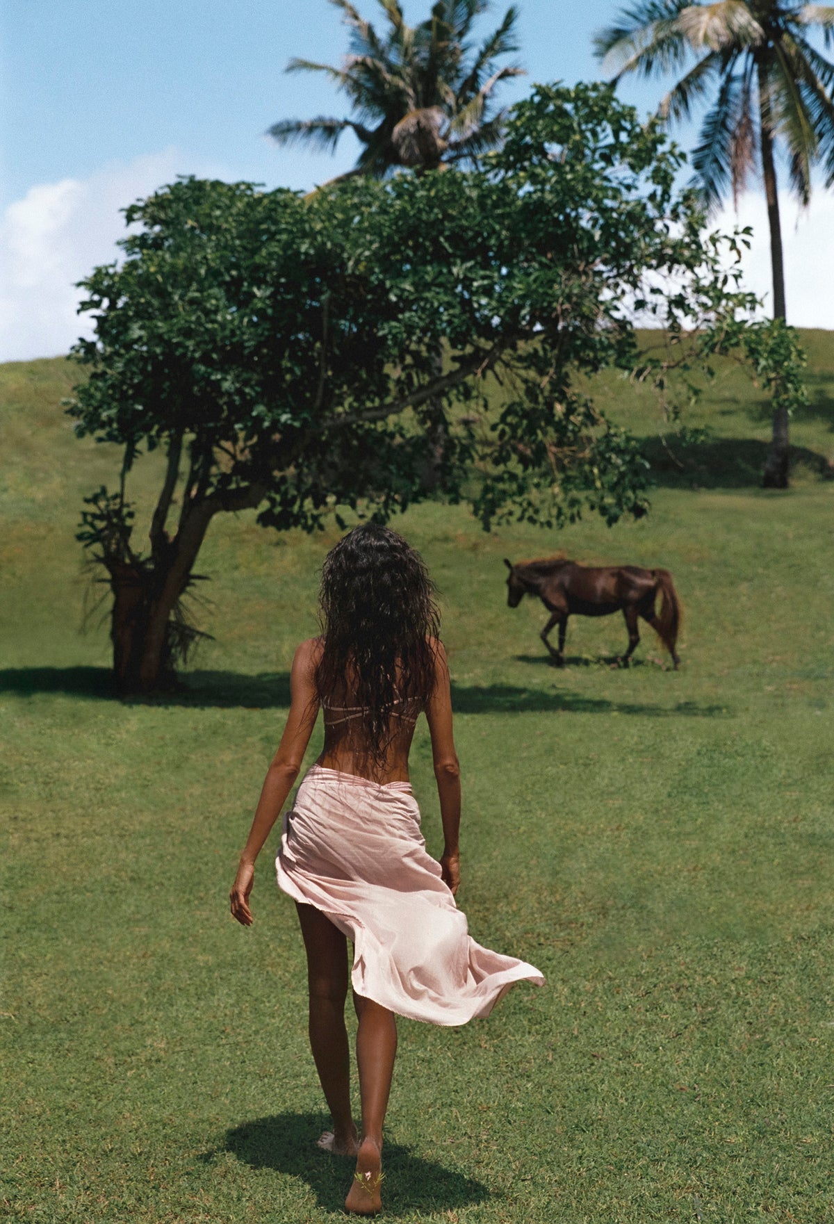 LE PARÉO - SARONG - BLUSH