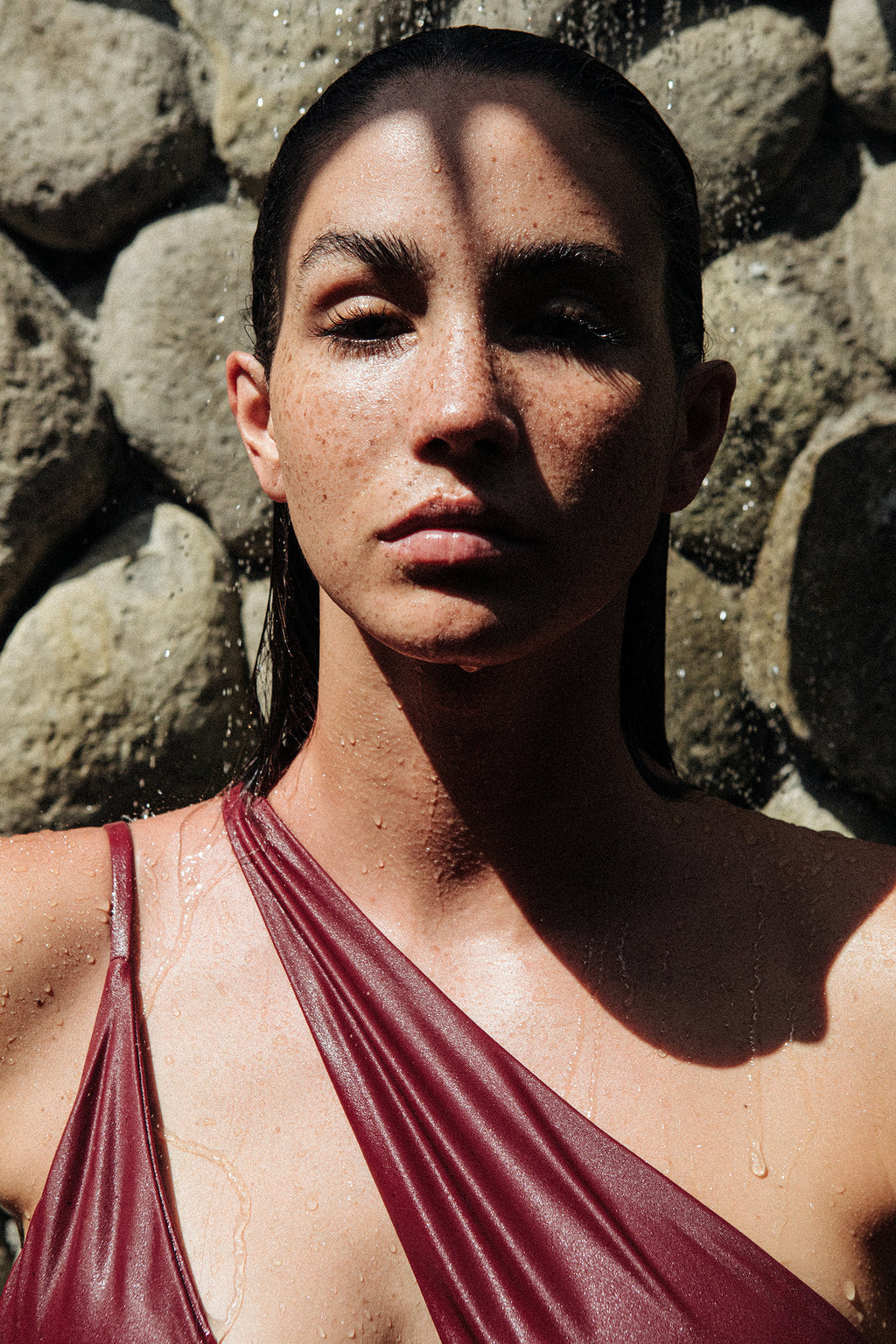 LOREN TOP - MERLOT